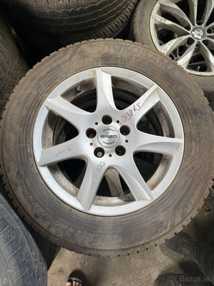 ALU disky ŠKODA, VW, SEAT, AUDI 5x100, R15, ET38, 6J
