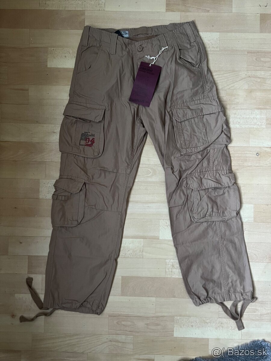 Nohavice Airborne Vintage Slimmy