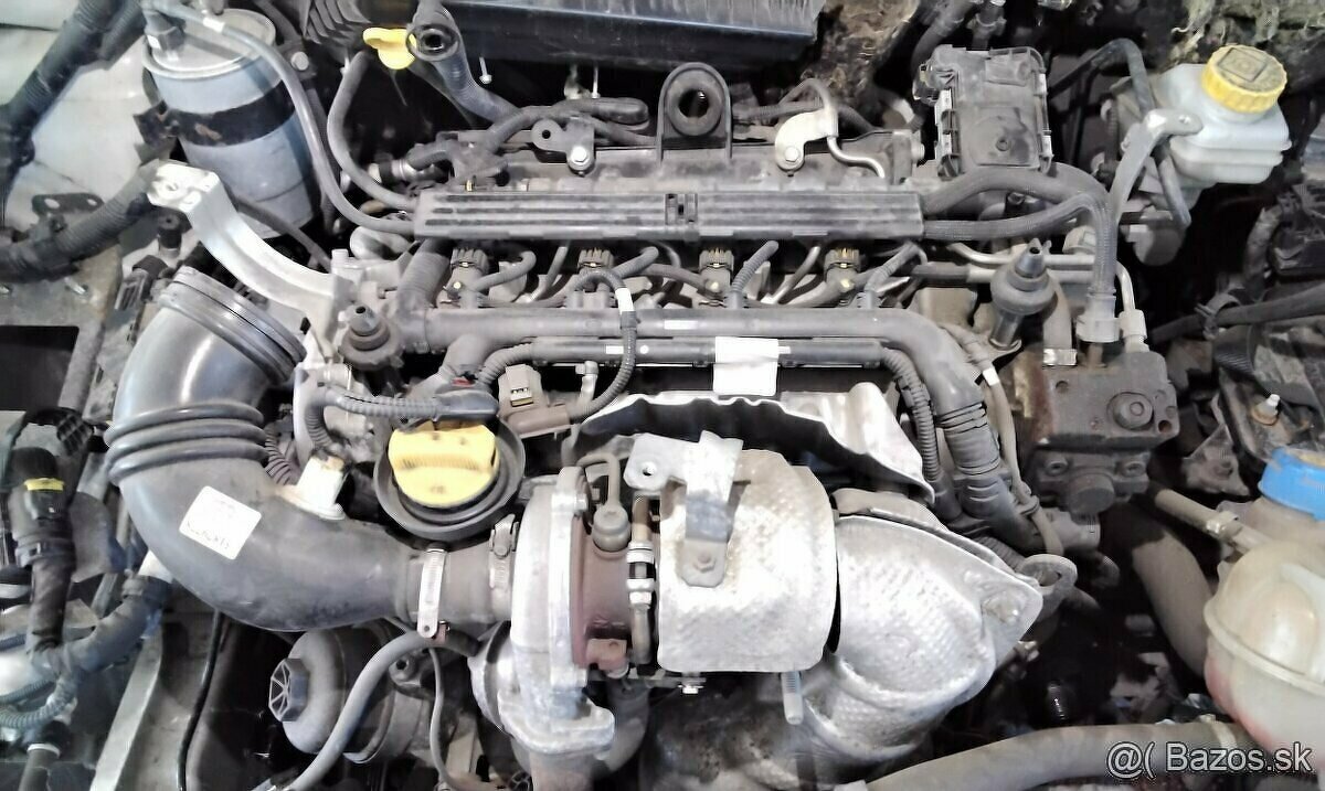 FIAT PUNTO EVO 1.3 JTD 2013 PREDÁM MOTOR 199A9000, TRYSKY 04