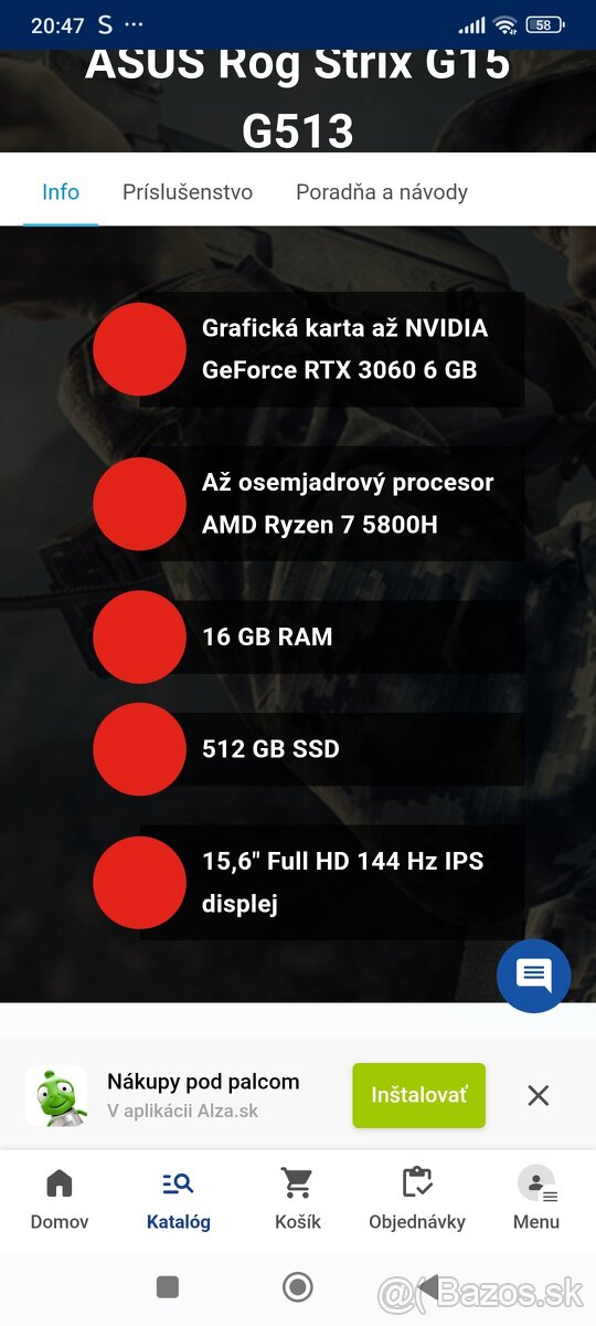 Asus rog strix g513