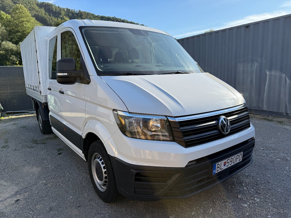 VW Crafter 2017 valník 7miest možný odpočet DPH