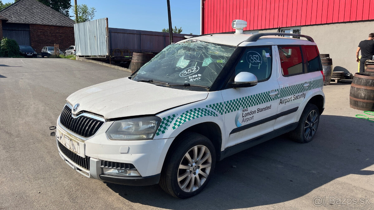 352.Škoda Yeti 2.0tdi DFSB/QVD LF9E 170tkm