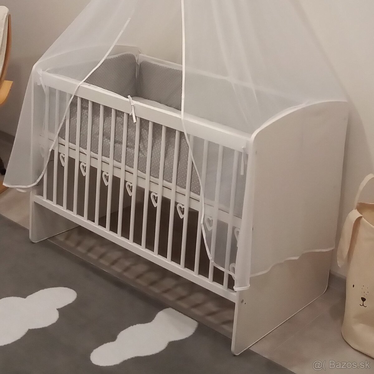 Postieľka s kokosovým matracom