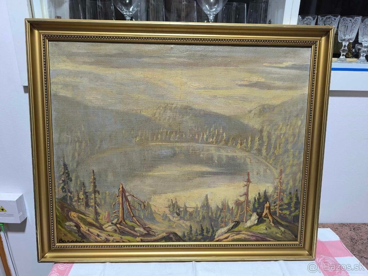 Marton Márkosfavi - olejomaľba na plátne