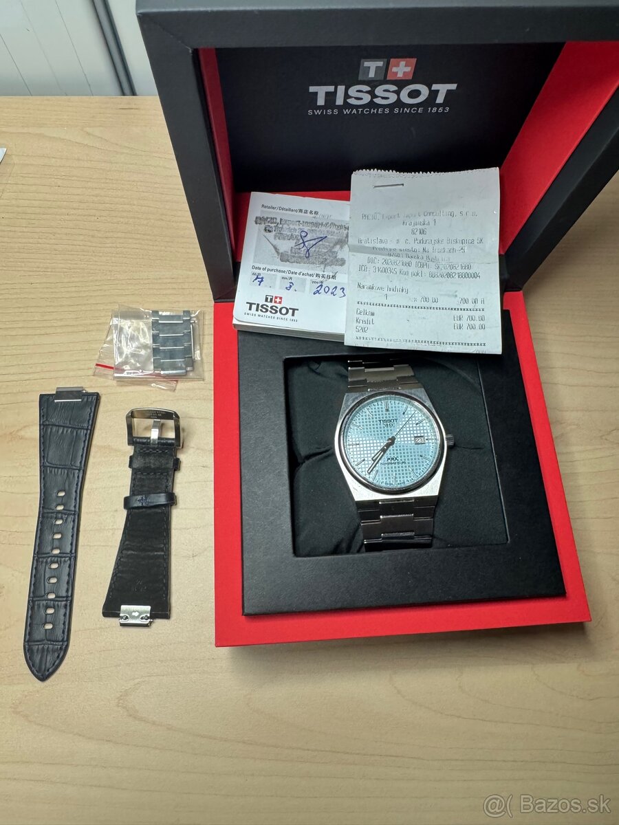Tissot PRX Powermatic 80 - ICE BLUE