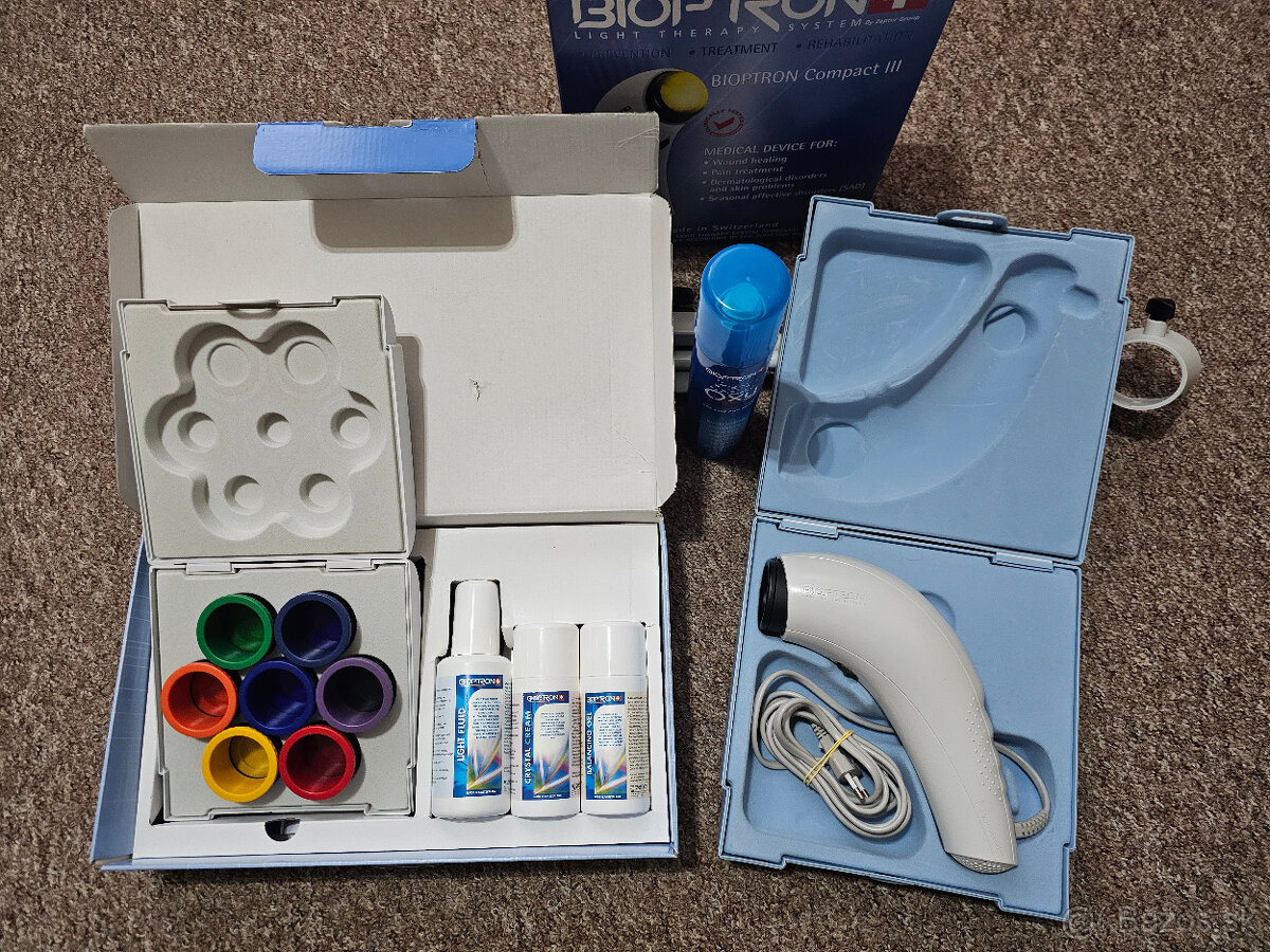 biolampa BIOPTRON COMPACT III - komplet ZEPTER