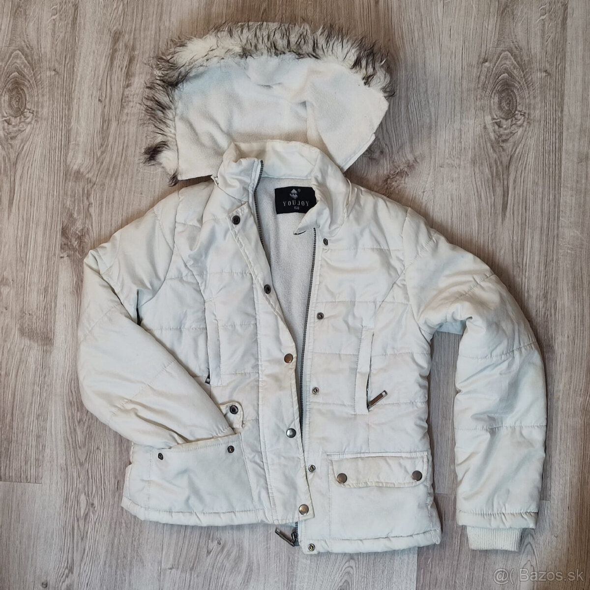 Zimná teplá bunda, veľ 158