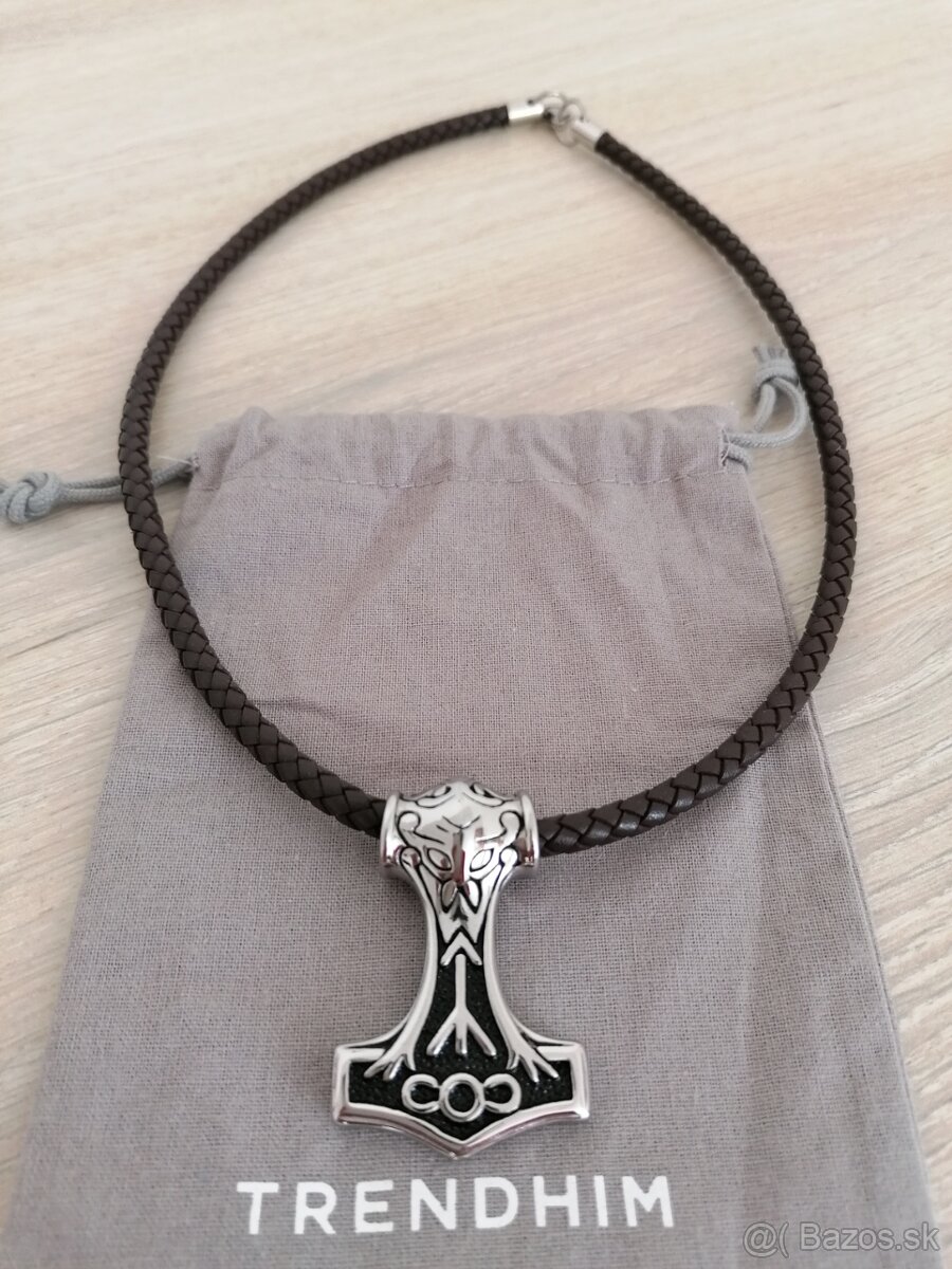 Predám pánsky vikingsky náhrdelník Thorove kladivo Mjölnir