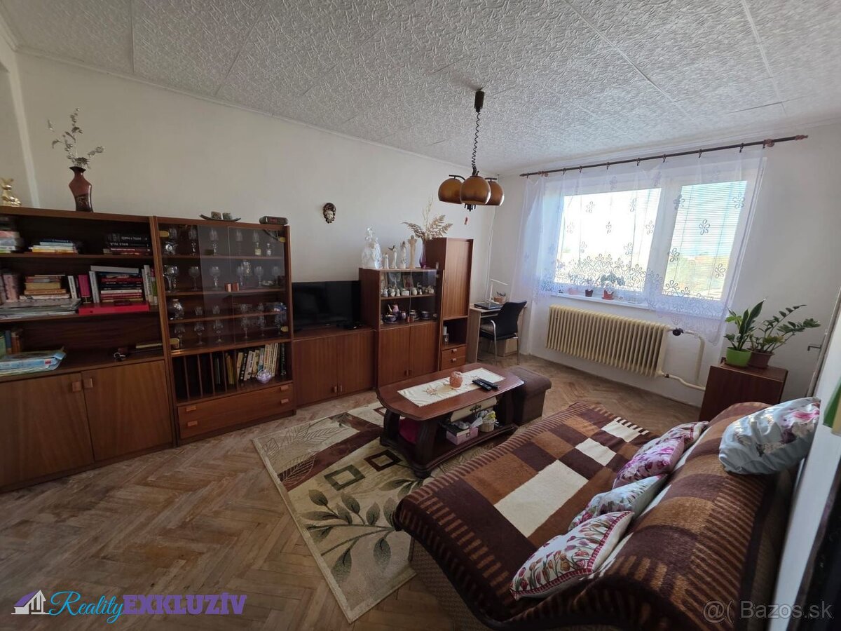 Predaj dvojizbový byt 50m2 v obci Tupá