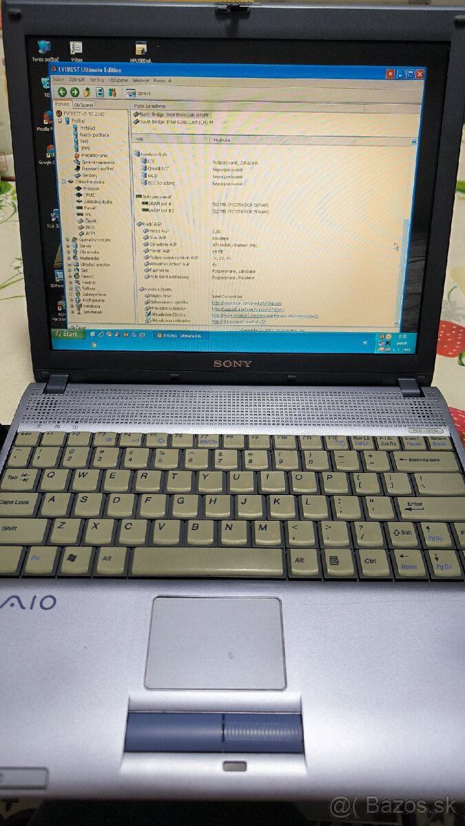 Notebook Sony Vaio PCG-V505BL
