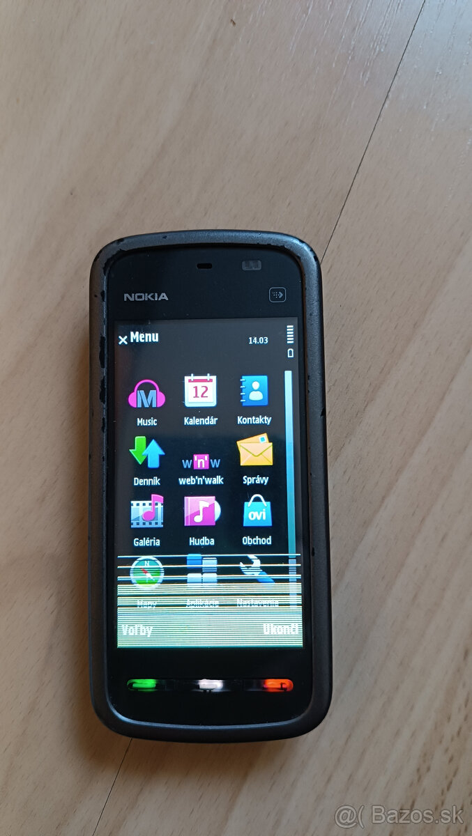 Nokia 5230 blokovaná na T-COM