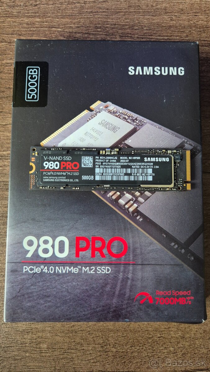 Samsung SSD 980 PRO 500GB