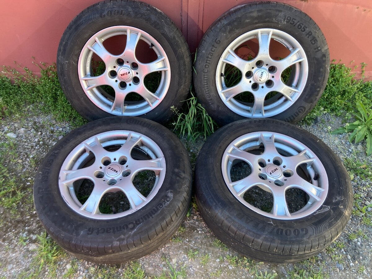 RIAL 5x112 195/65R15 - 4ks