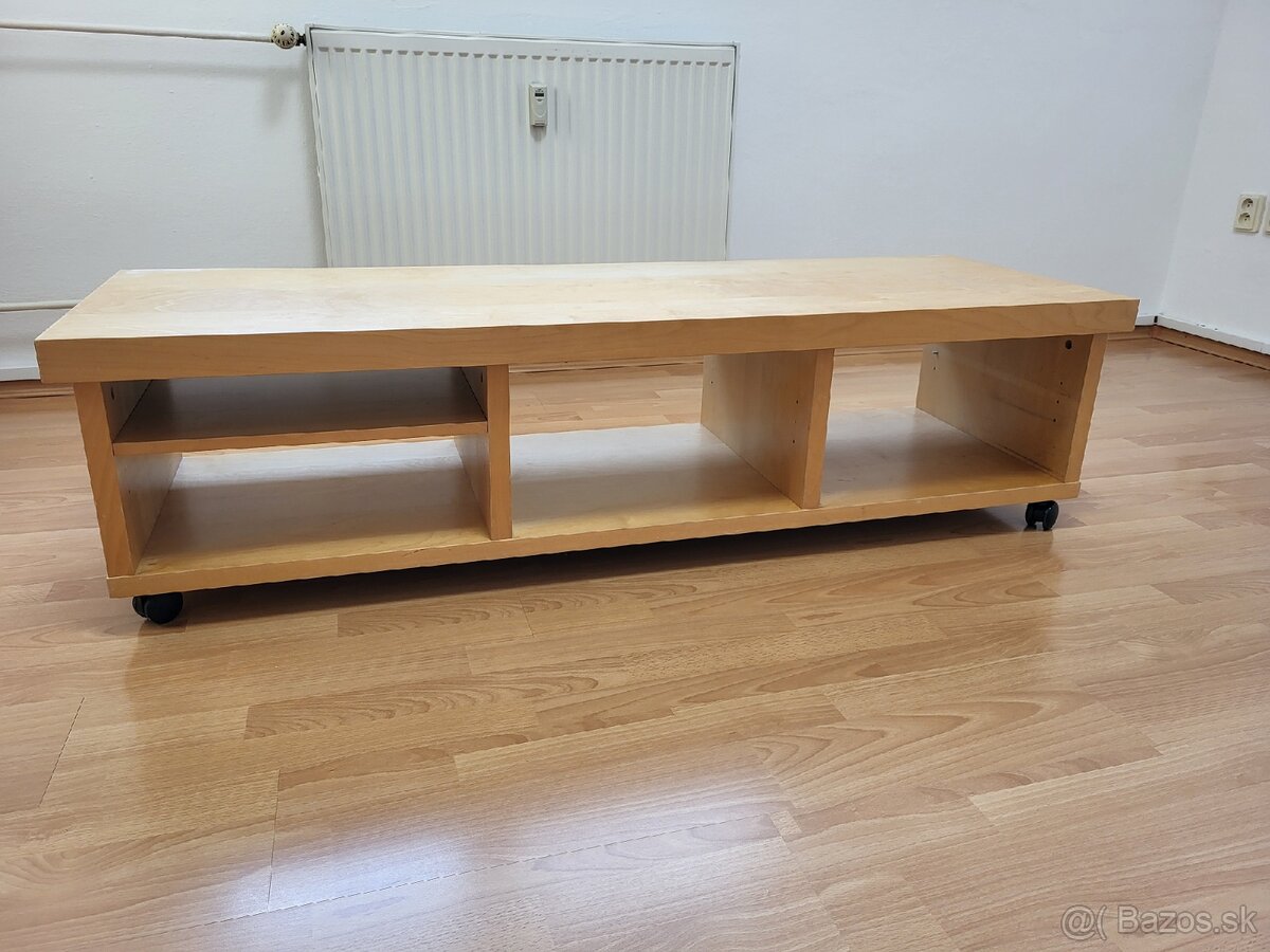 Predam stolik pod TV, brezovy dekor, dlzka 150 cm0