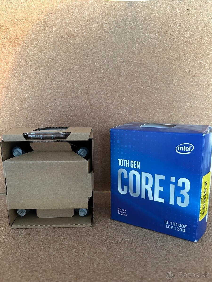 Intel Core i3-10100F – 10. generácia procesor
