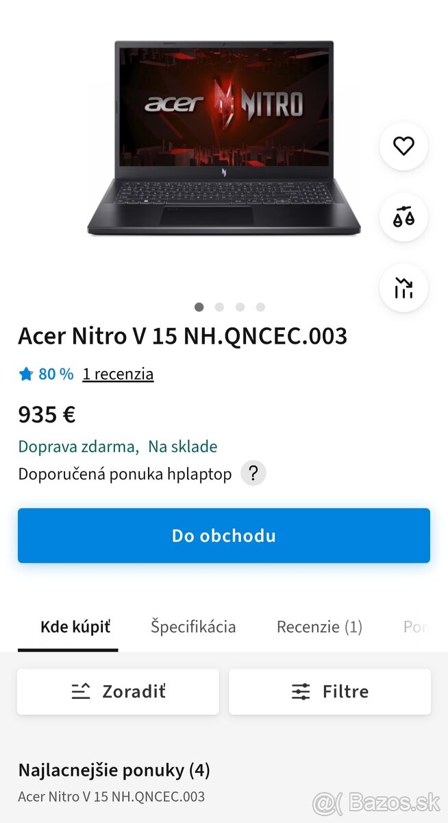 Acer Nitro V 15