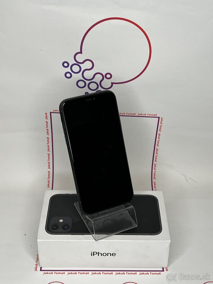 Apple iPhone 11 64GB BLACK Batéria 100%