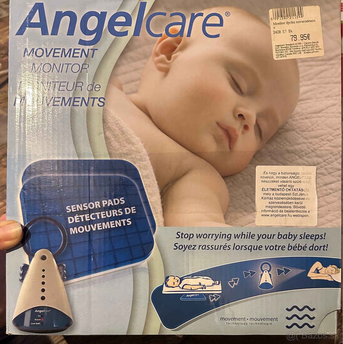 Monitor dychu Angel care