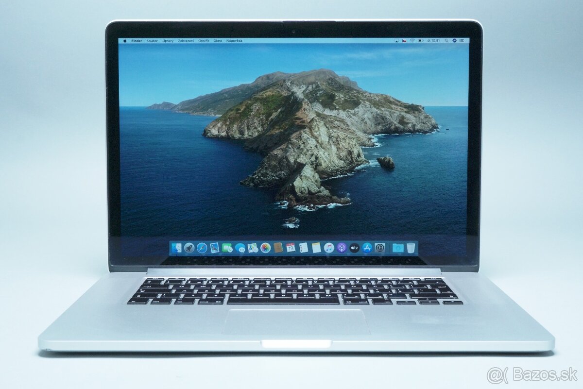 ZÁRUKA/Macbook Pro 15.4"/I7 2.2GHZ/16GB RAM/256GB SSD/CZ