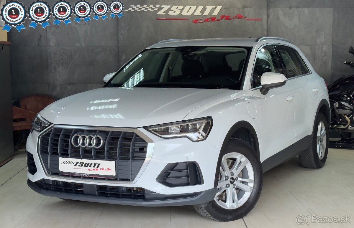 Audi Q3 45 TFSIE PHEV, 245 Koní, ČERSTVÝ SERVIS