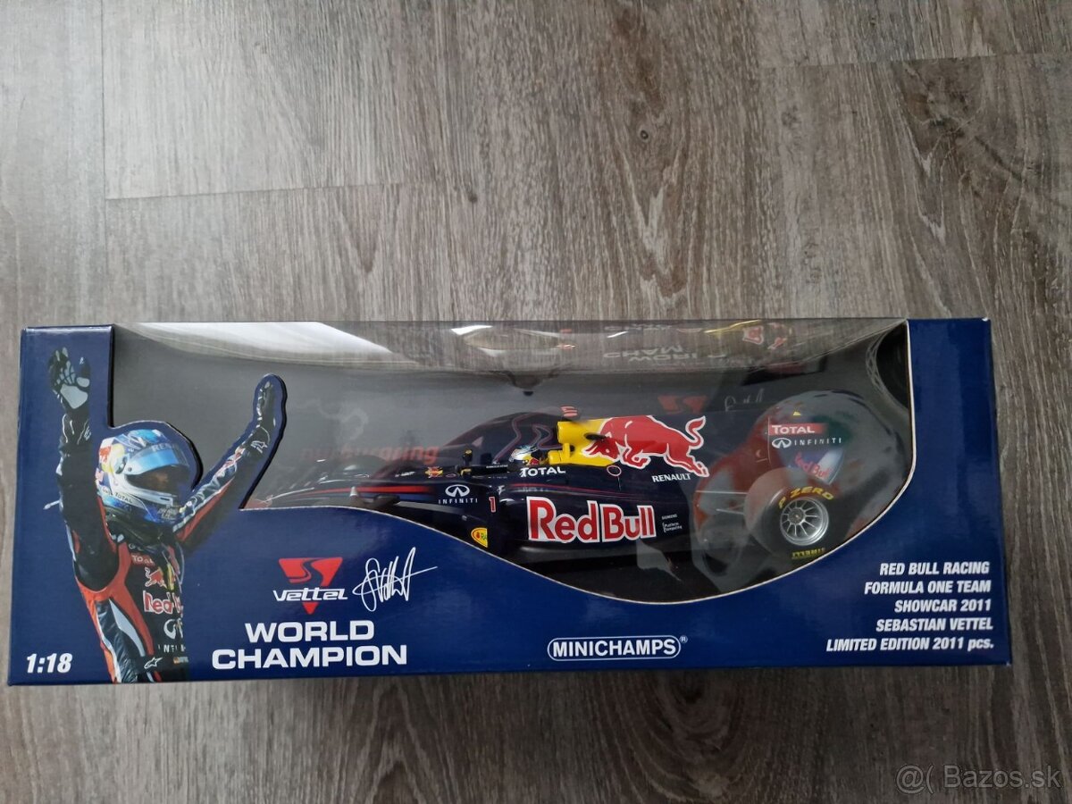 Sebastian Vettel 2011 schowcar
