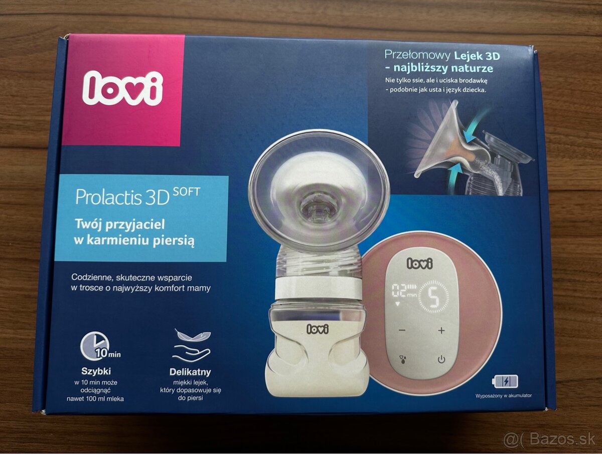 Elektrická odsávačka mlieka LOVI Prolactis 3D Soft