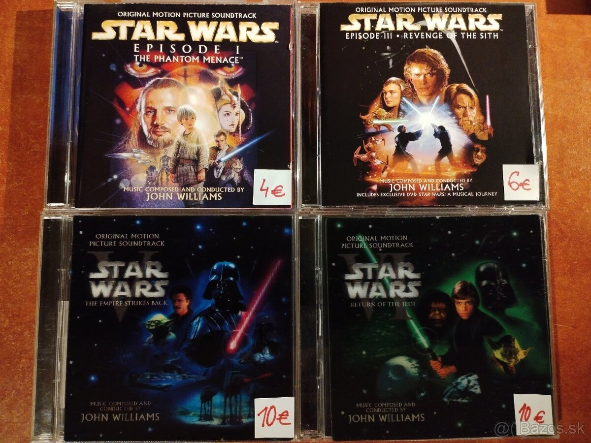 CD SOUNTRACKY STAR WARS