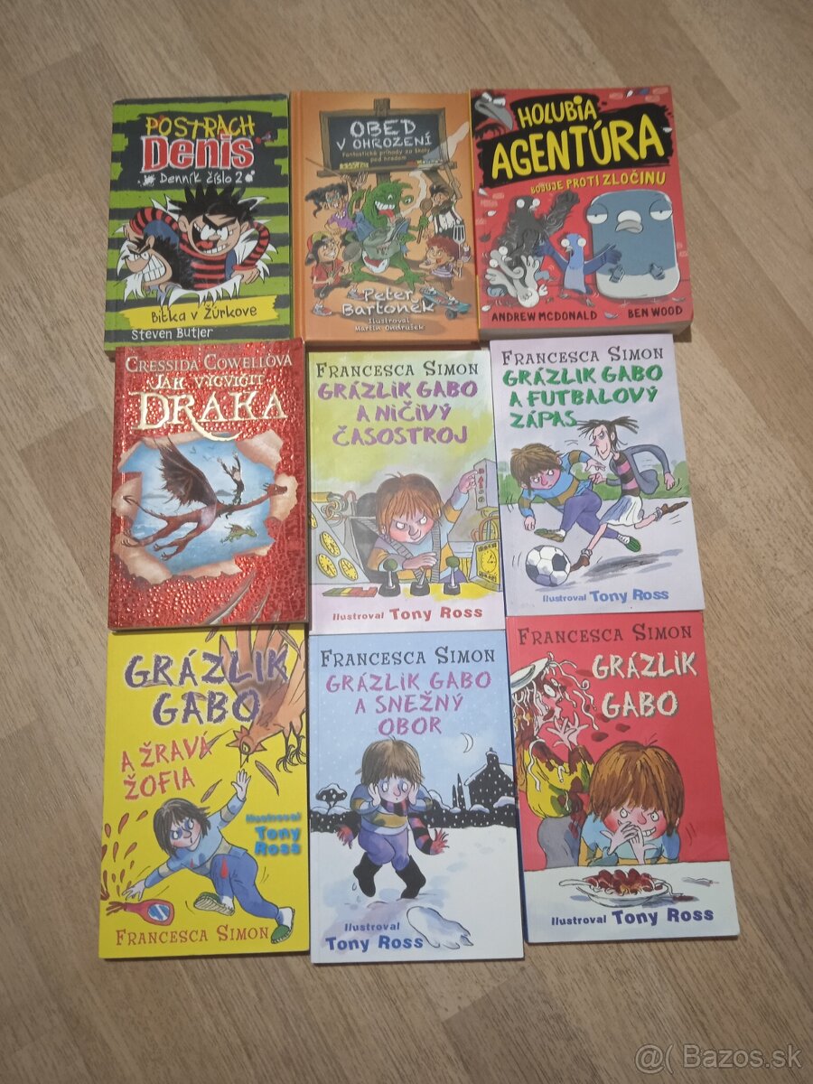 Predám knihy na foto