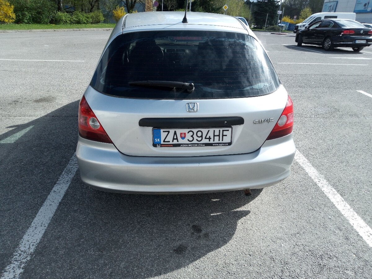 Honda Civic 5D, 1,6 Vti, 81kw, r.v. 1/2002