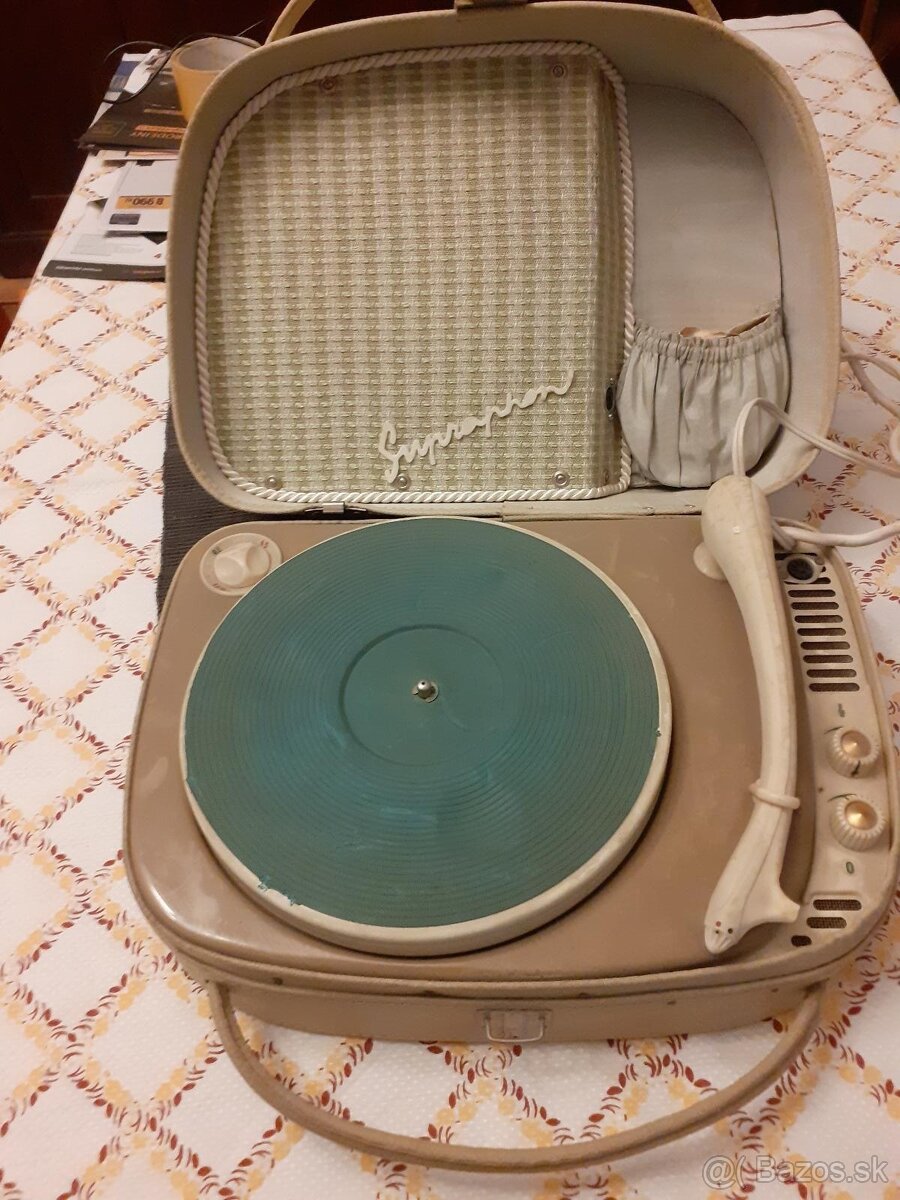 Kúpim Gramofón Supraphon GE 080 na súčiastky