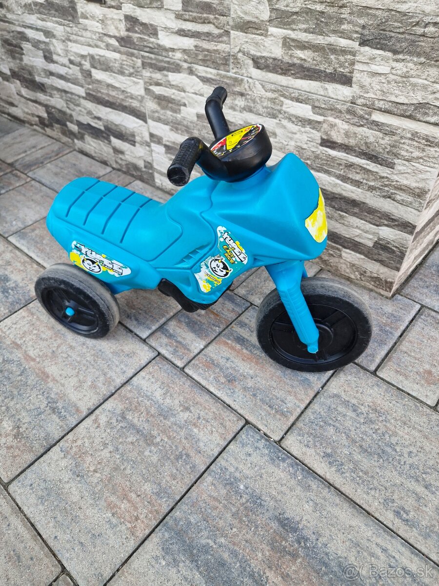 Yupee Odrážadlo Enduro Yupee tyrkysové malé