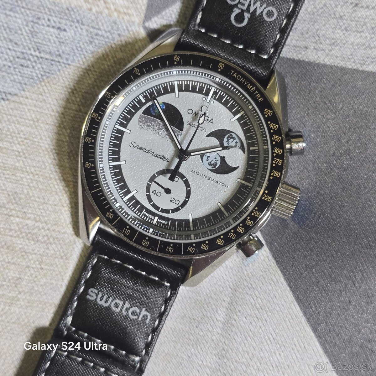 Swatch Omega Moonswatch Mod