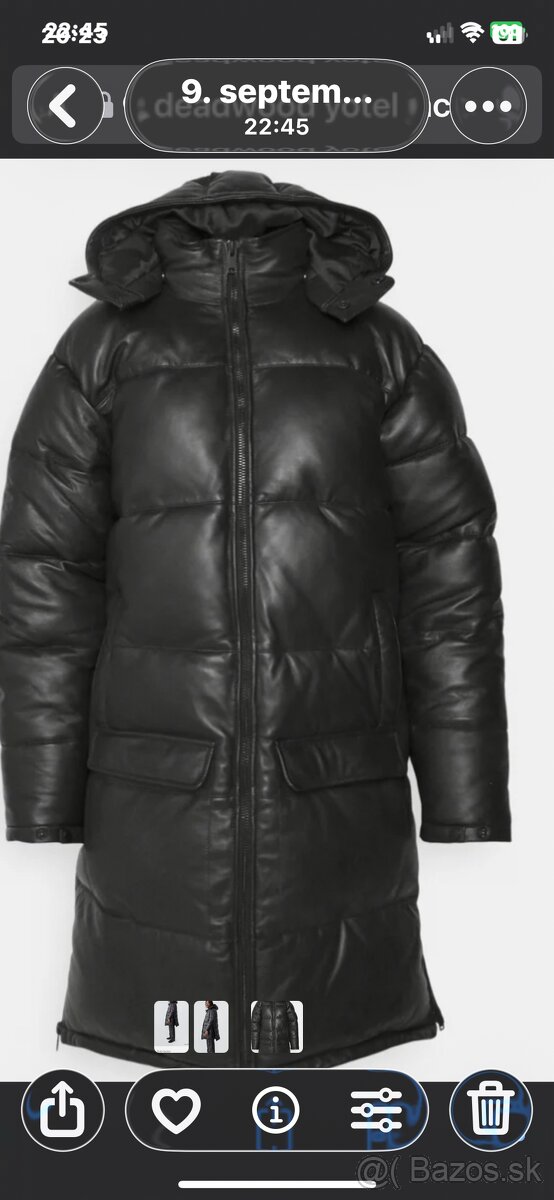 Deadwood kožený kabát