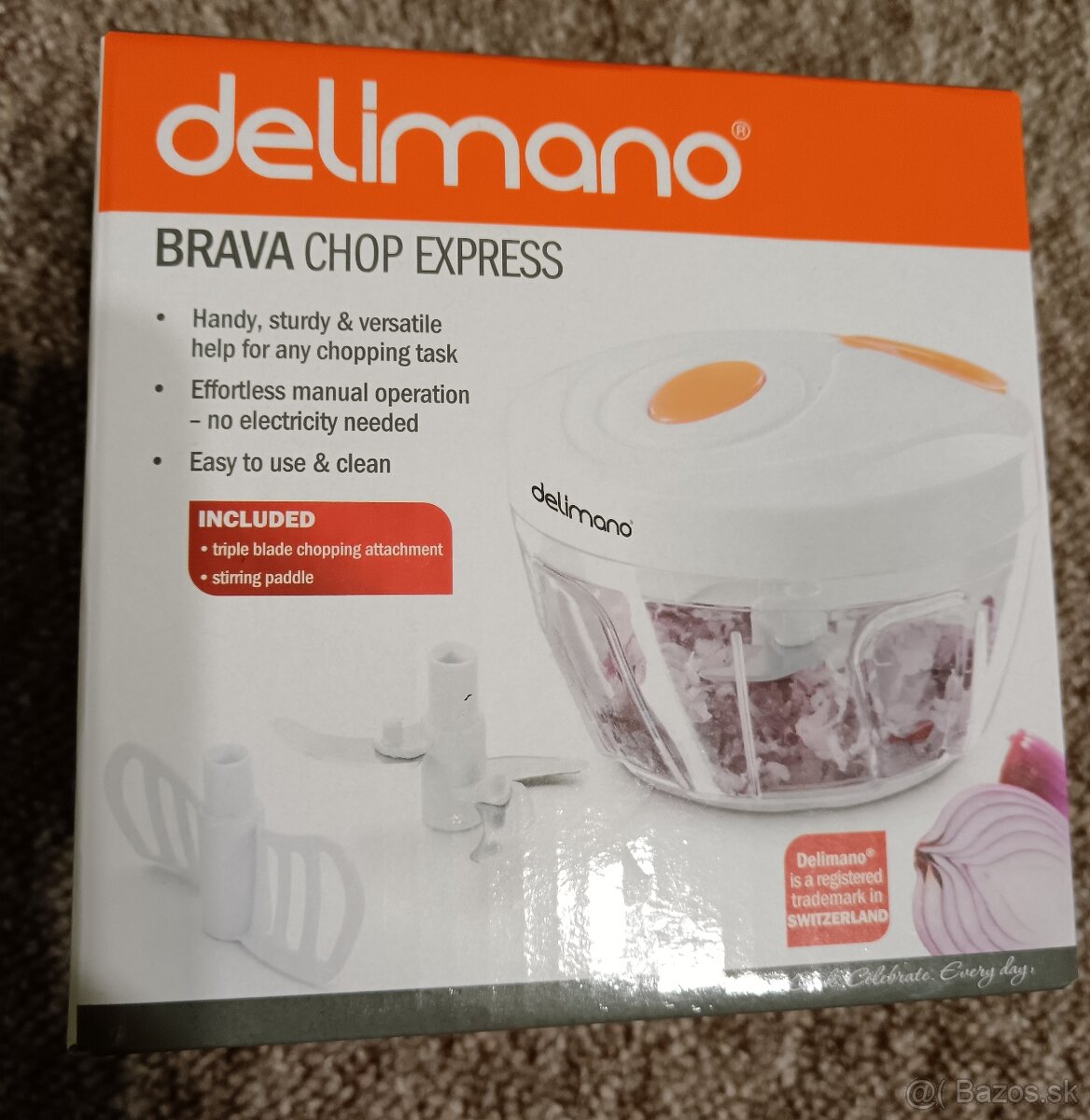 Sekáčik ovocia a zeleniny delimano