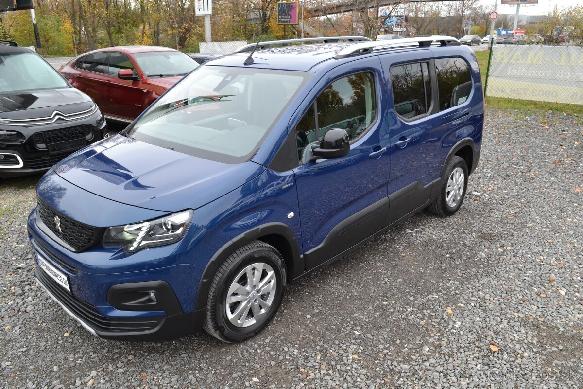 Peugeot Rifter XL,7M 1.5 BlueHDi 130 GT Line A/T8 r.v: 2019