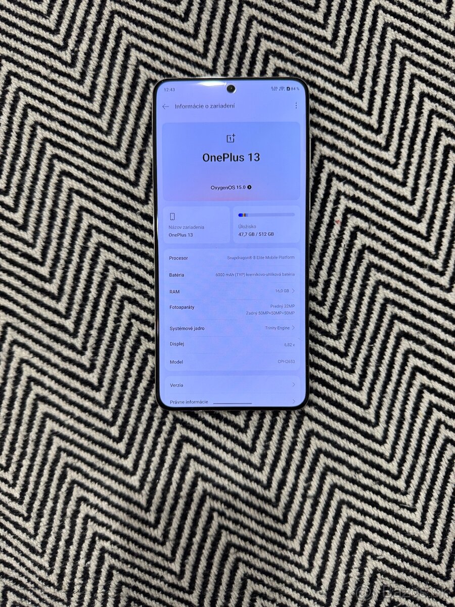 Predám Oneplus 13 16/512GB