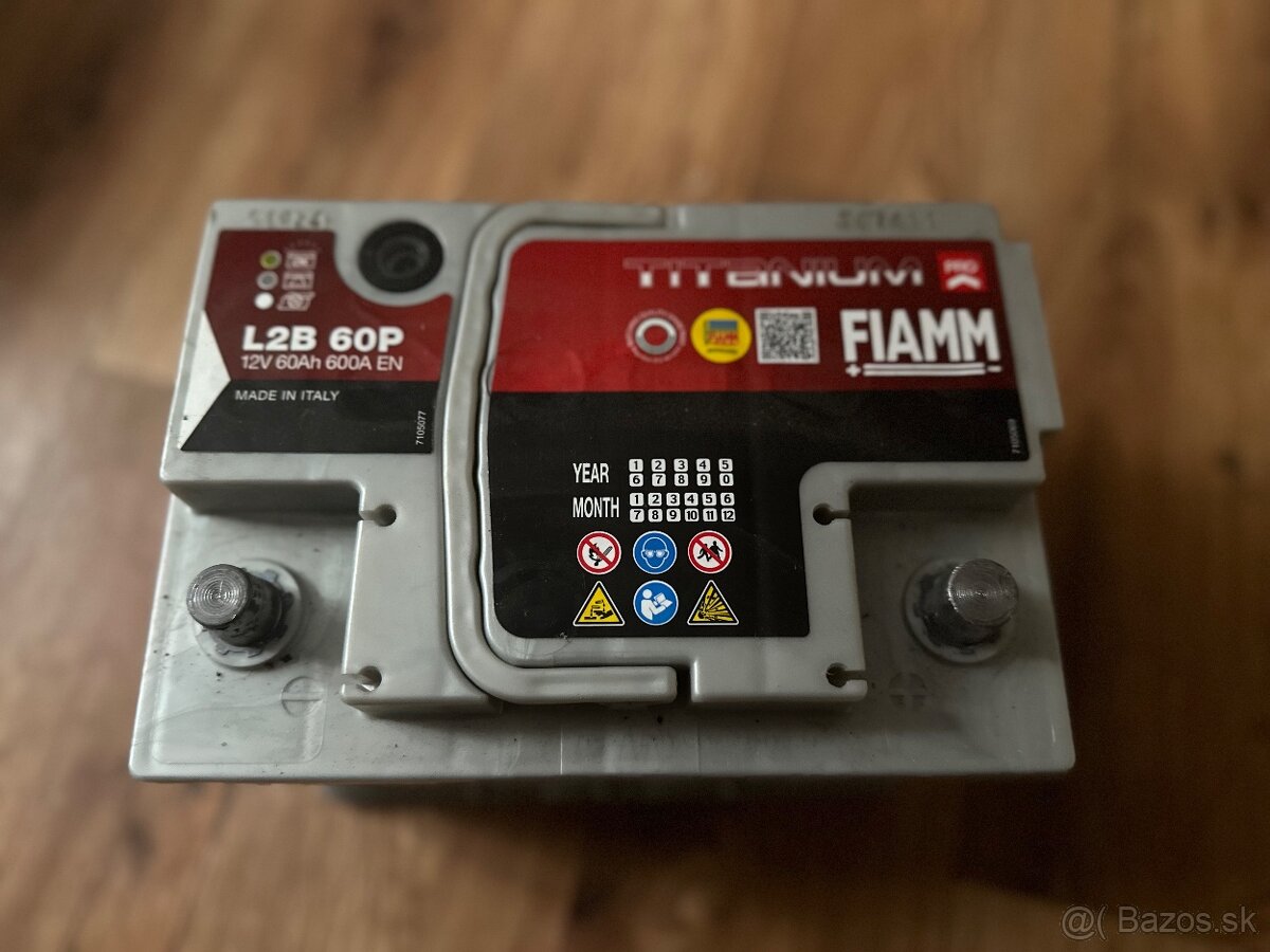 Autobatéria FIAMM 12V 60Ah
