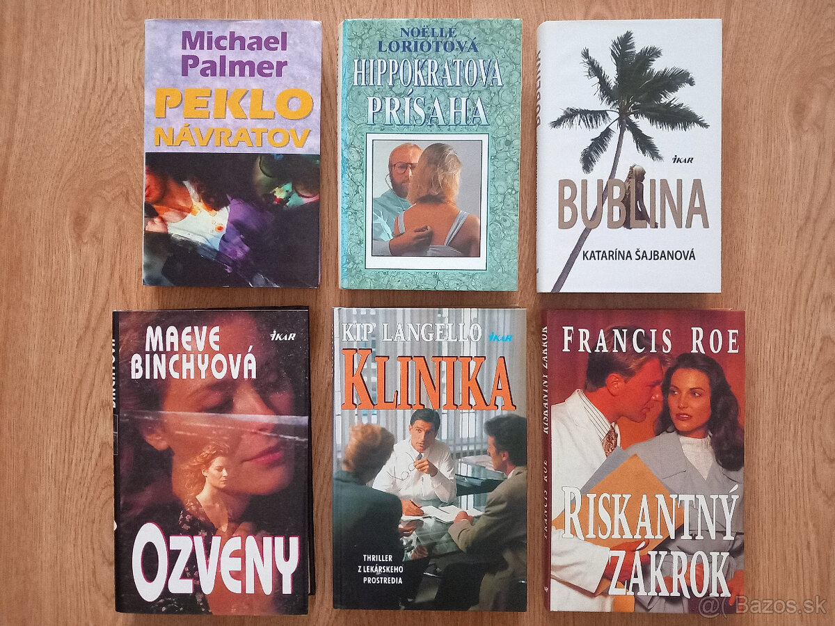 Staršie knihy po rodičoch, pekný stav - kus 1€