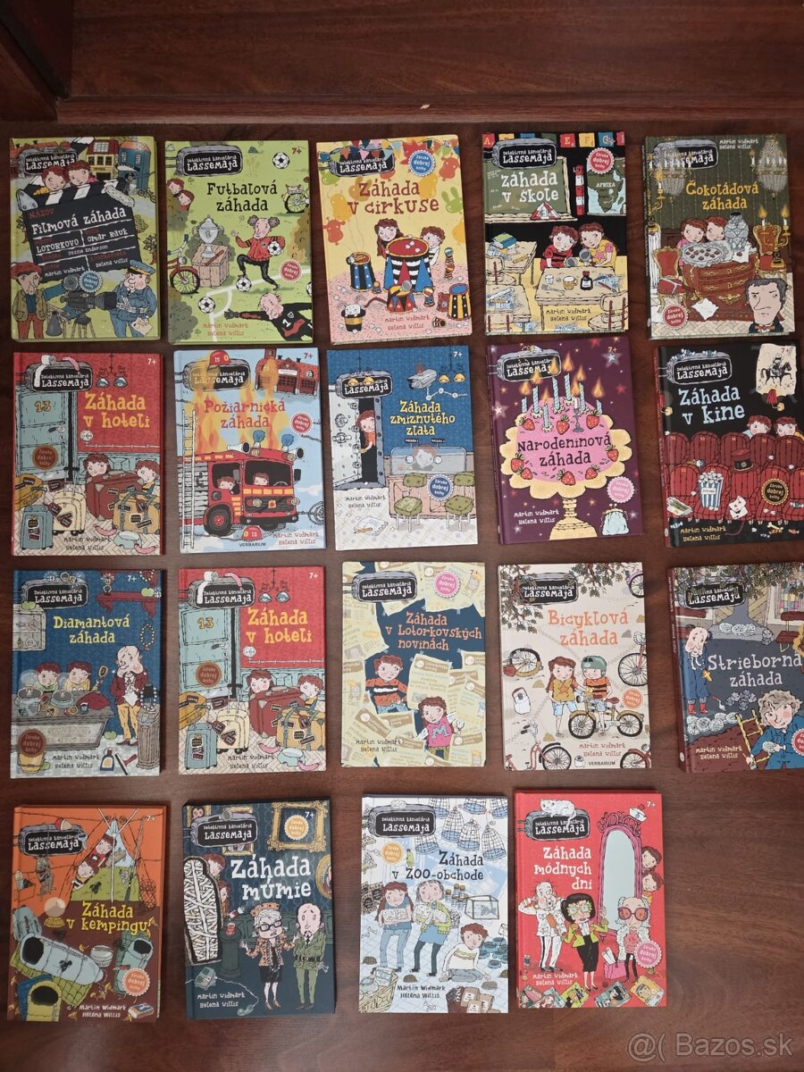 Detské knihy LasseMaja – detektívne záhady