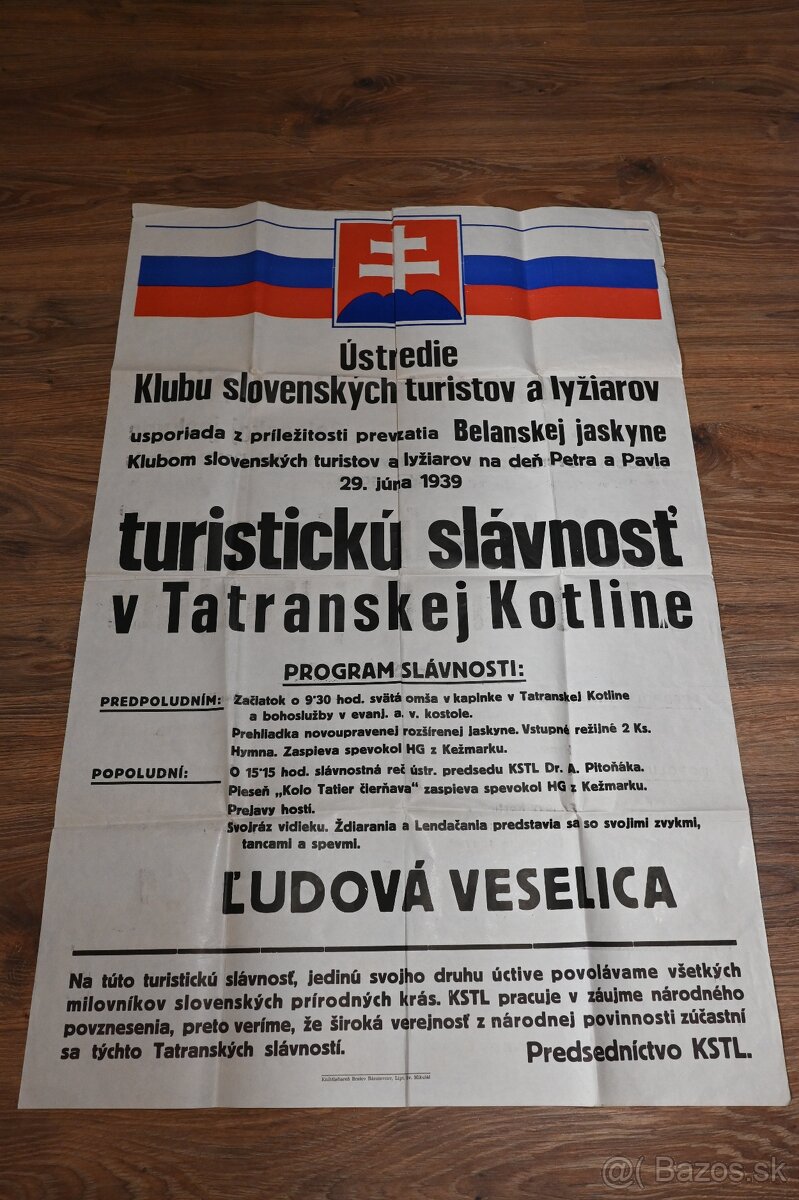 Plagáty SLOVENSKÝ ŠTÁT 6x