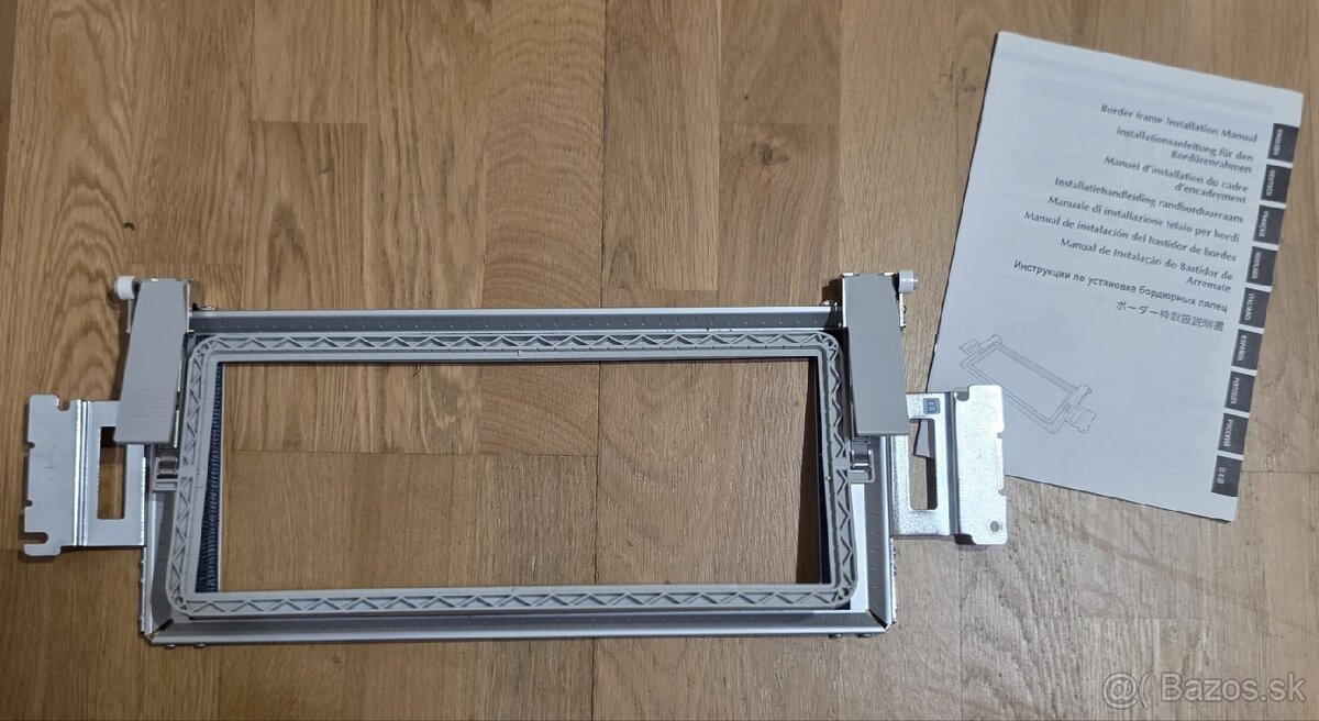 Bordúrový rám pre vyšívacie stroje PR