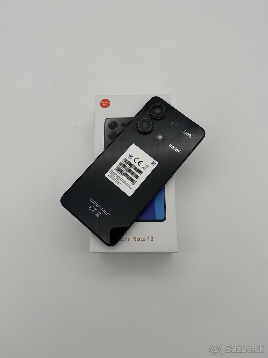 Xiaomi Redmi Note 13 128GB Black + ZÁRUKA