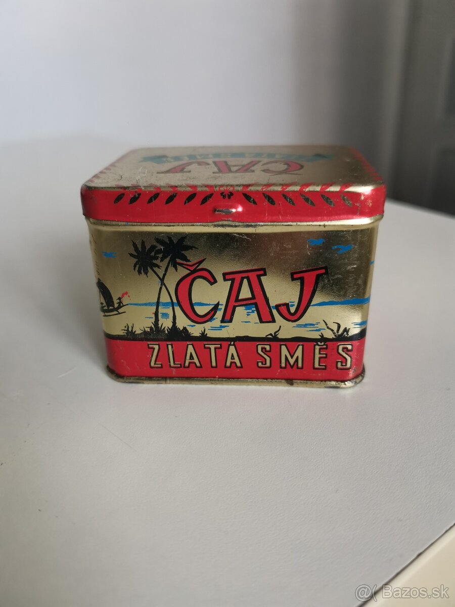 Zberateľská krabička na čaj