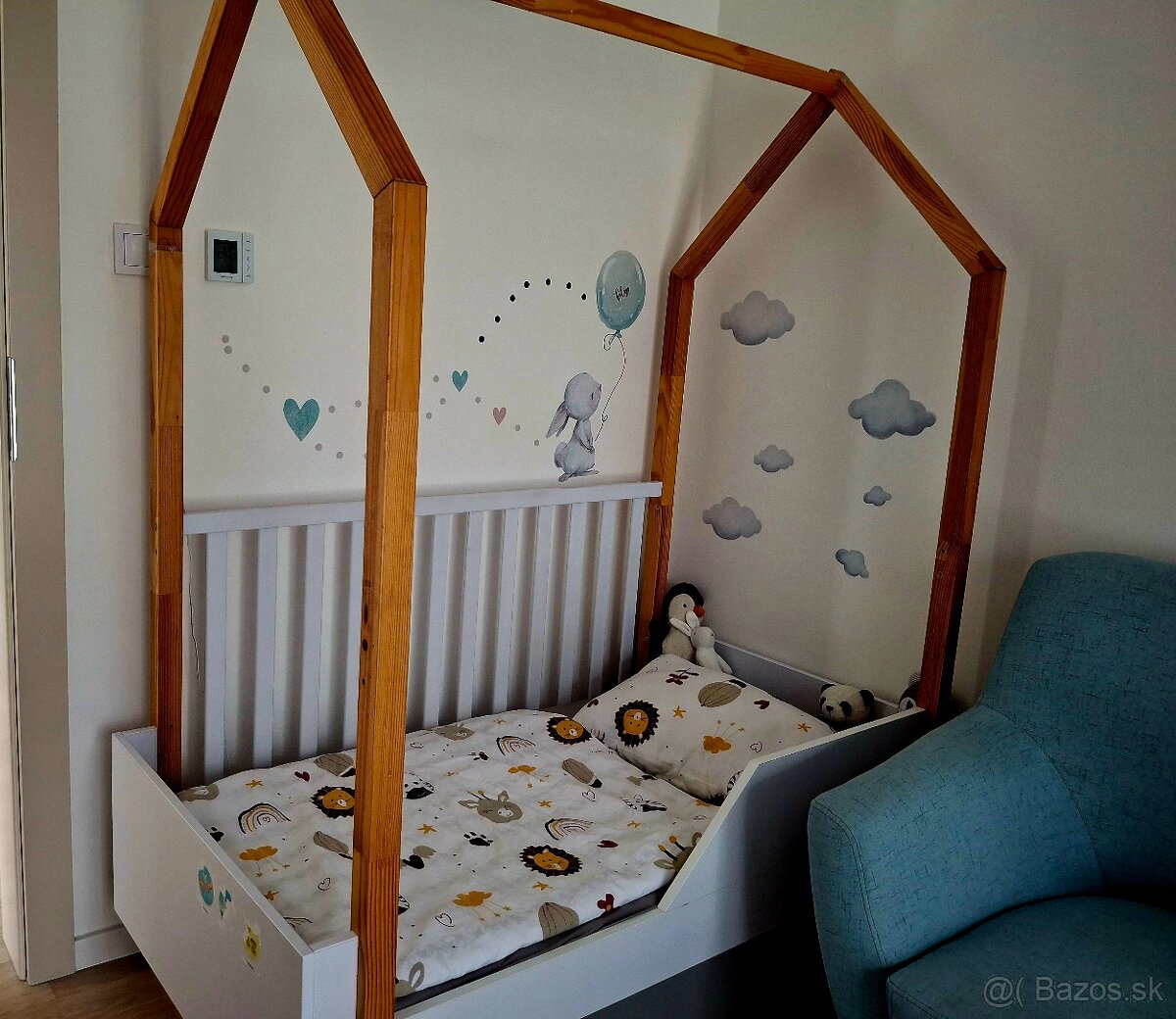 Detska postielka Pinette 3 v 1