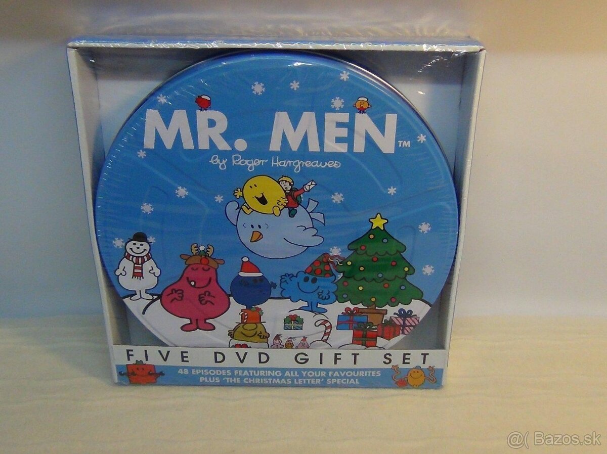 Mr Men 5x DVD darcekovy set v anglictine