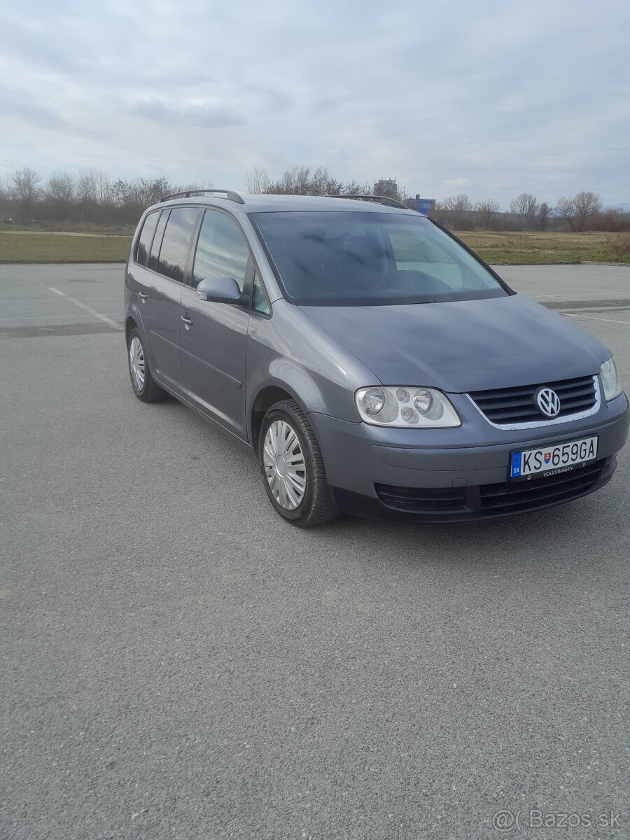 Touran 7miest,motor 1,9TDI,BKC bez DPFfiltra