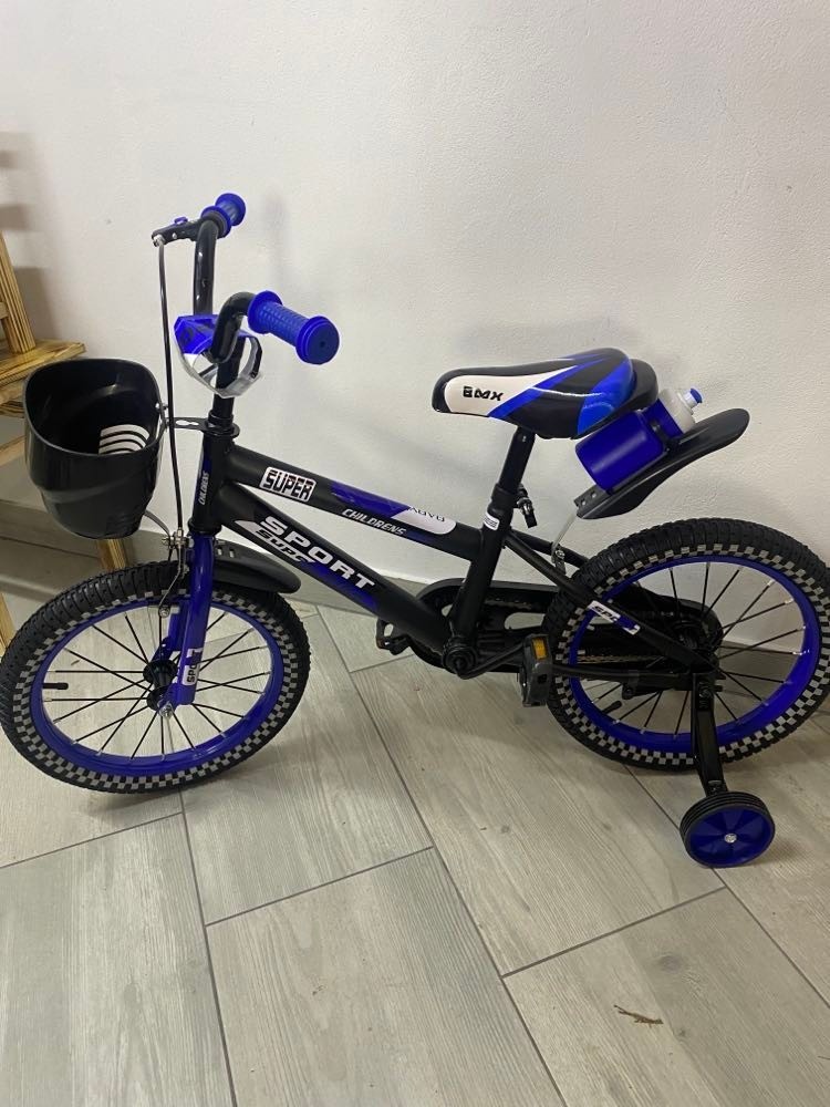 Detský bicykel MODRÝ RUŽOVÝ ZELENÝ