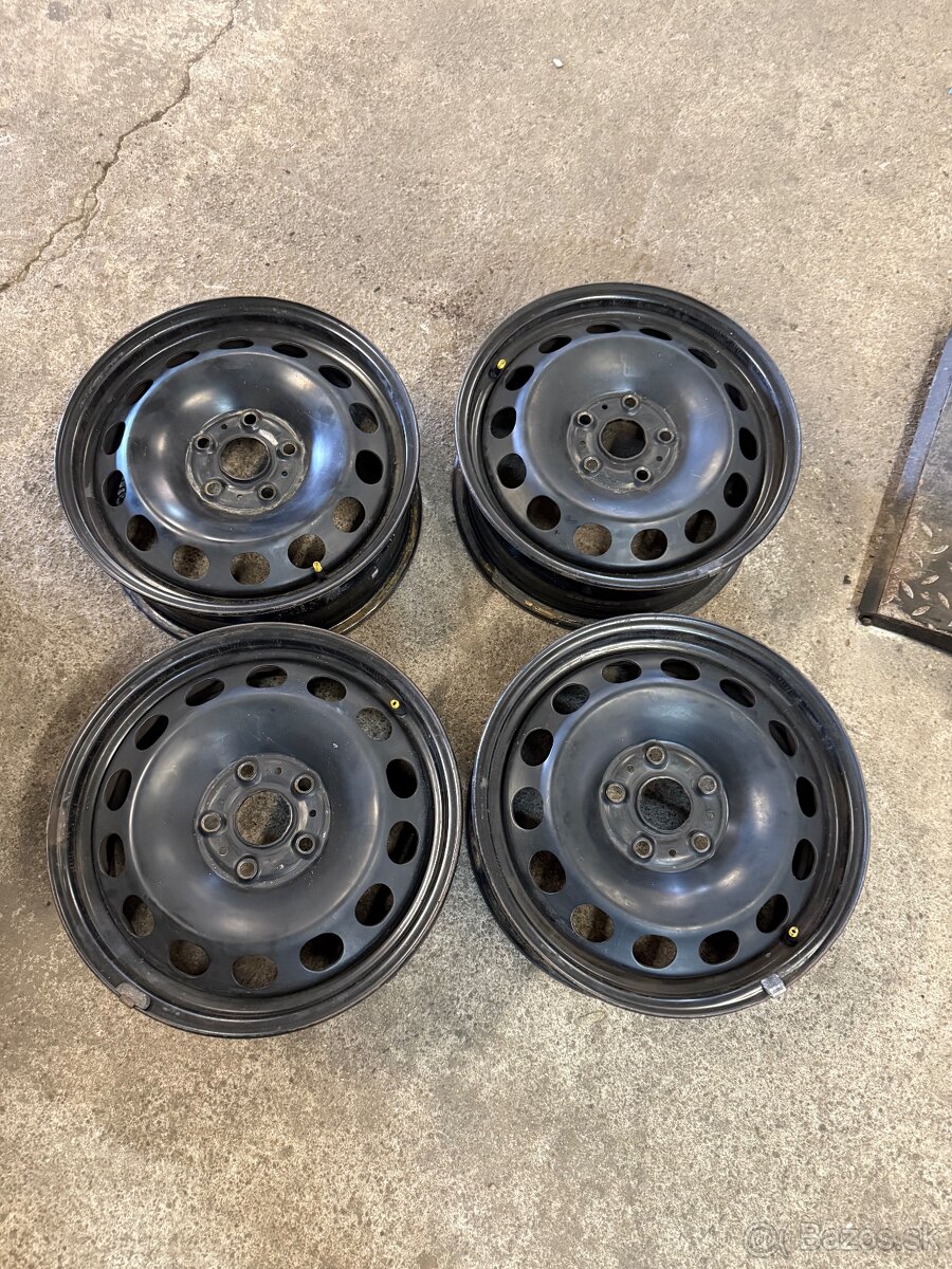 5x112mm R16 plechove disky