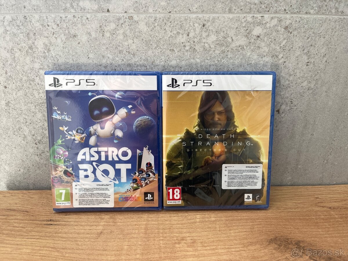 Predam uplne nove PS5 hry