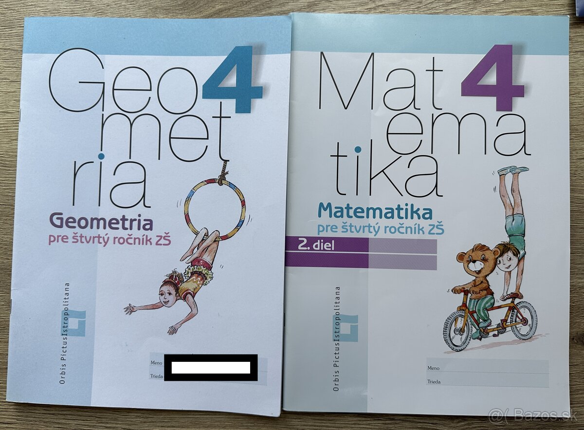 Matematika(2.diel) a Geometria pre 4.ročník ZŠ